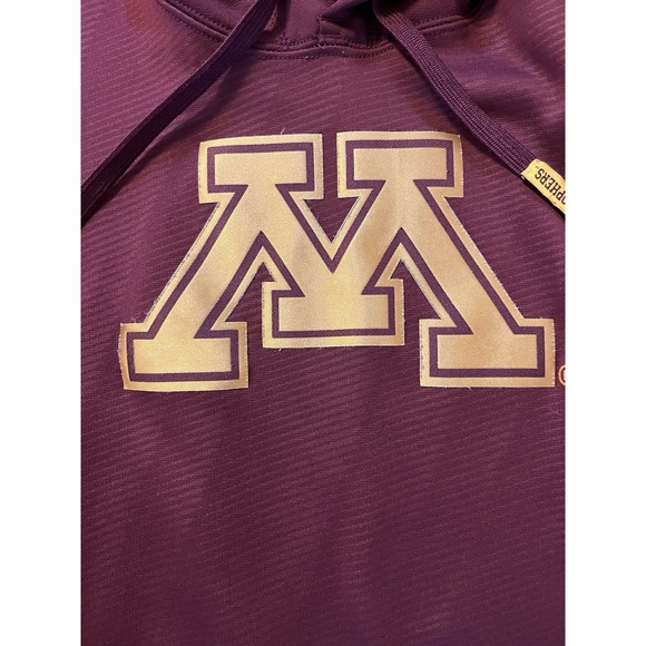 Minnesota Golden Gophers Nike Therma-FIT Hoodie Men's Xs Maroon - Picture 4 of 11